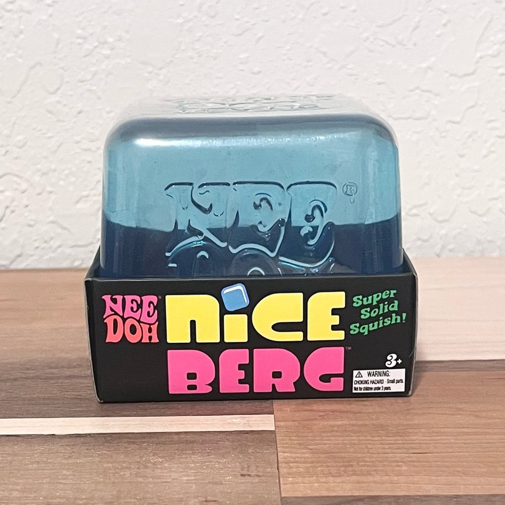 Schylling NeeDoh Nice Berg Super Solid Squish Sensory Fidget Toy - Picture 2 of 3